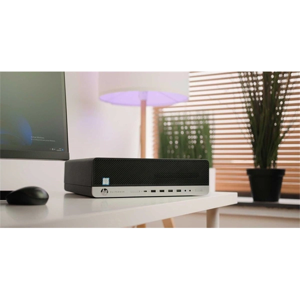 HP EliteDesk 800 G3 SFF/i5-6th/8GB/256GB/Win Pro COA/fekete asztali számítógép (Használt A+)