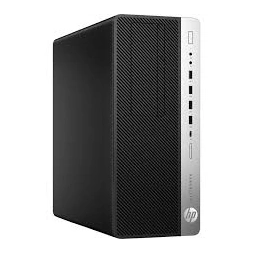 HP EliteDesk 800 G3 TWR/i5-7500/8GB/128GB/Win Pro COA/fekete asztali számítógép