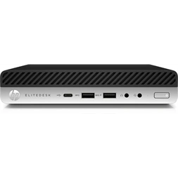 HP EliteDesk 800 G4 Micro/i5-8th/16GB/512GB/Win Pro COA/fekete asztali számítógép (Használt A+)