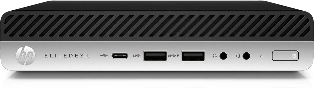 HP EliteDesk 800 G4 Micro/i5-8th/8GB/256GB/Win Pro COA/fekete asztali számítógép (Használt A+)