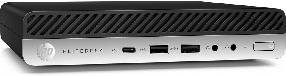HP EliteDesk 800 G4 Micro/i5-8th/8GB/256GB/Win Pro COA/fekete asztali számítógép (Használt A+)