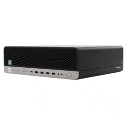 HP EliteDesk 800 G4 SFF/i5-8500T/16GB/256GB/Win Pro COA/fekete asztali számítógép (Használt A+)