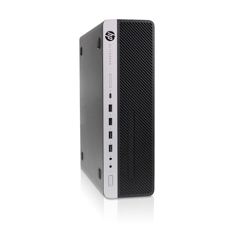 HP EliteDesk 800 G4 SFF/i5-8th/8GB/256GB/Win Pro COA/fekete asztali számítógép (Használt A+)