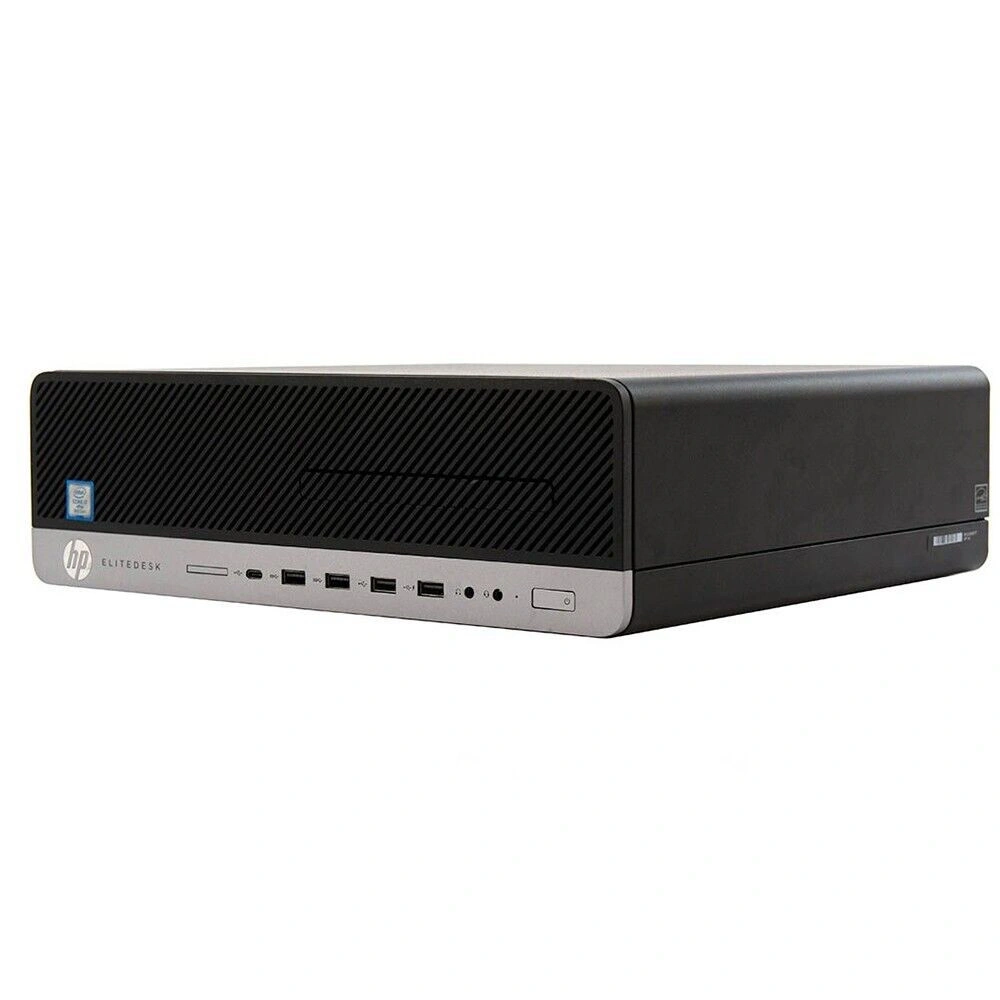 HP EliteDesk 800 G4 SFF/i5-8th/8GB/256GB/Win Pro COA/fekete asztali számítógép (Használt A+)