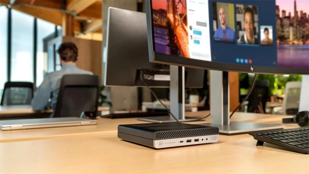 HP EliteDesk 800 G5 Micro/i5-9th/16GB/512GB SSD/Win Pro COA fekete asztali számítógép (Használt A)