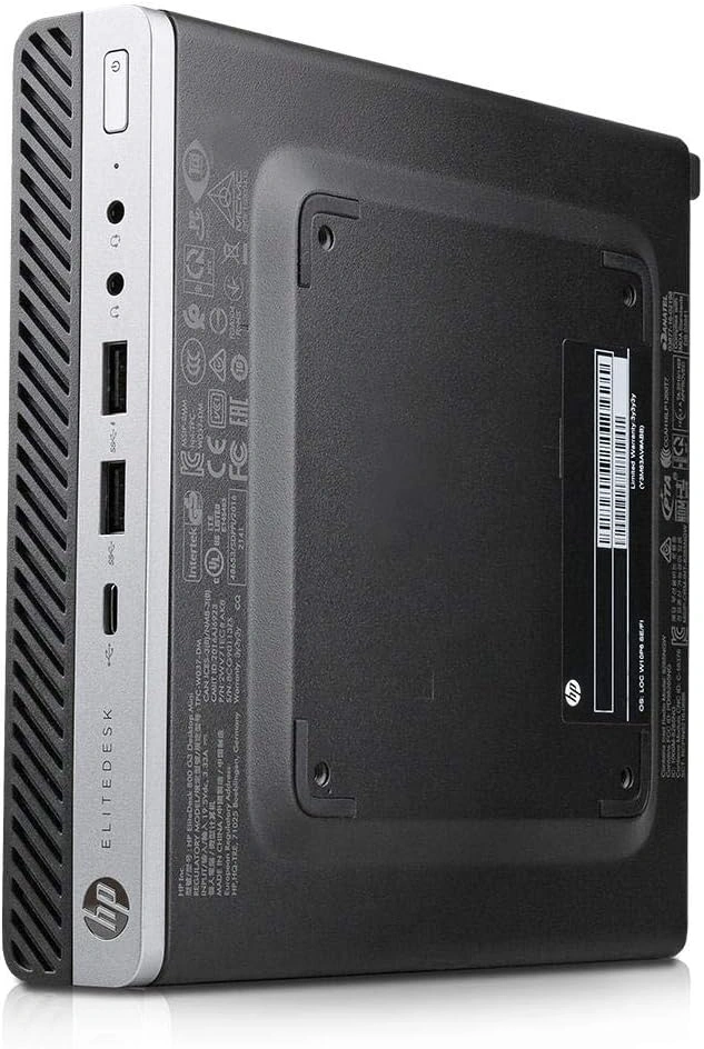 HP EliteDesk 800 G5 Micro/i5-9th/8GB/256GB SSD/Win Pro COA fekete asztali számítógép (Használt A)