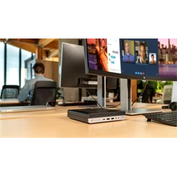 HP EliteDesk 800 G5 Micro/i5-9th/8GB/256GB SSD/Win Pro COA fekete asztali számítógép (Használt A)