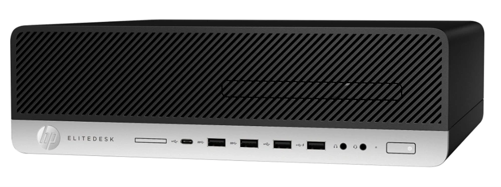 HP EliteDesk 800 G5 SFF/i5-9th/16GB/256GB SSD/Win Pro COA fekete asztali számítógép (Használt A)