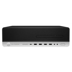 HP EliteDesk 800 G5 SFF/i5-9th/16GB/256GB SSD/Win Pro COA fekete asztali számítógép (Használt A)