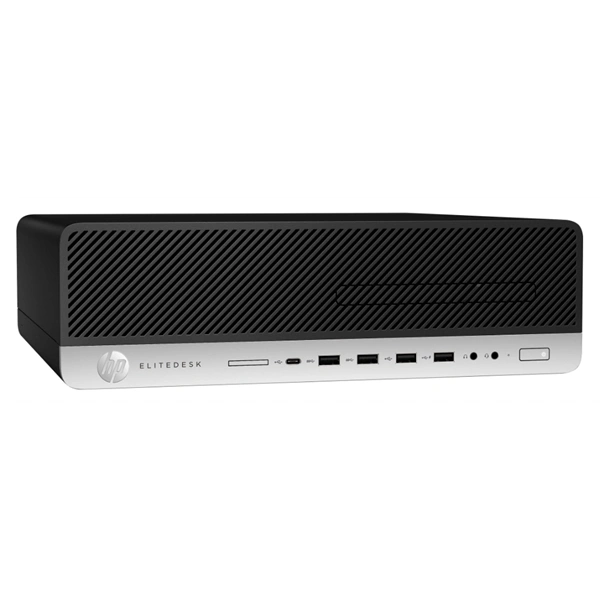 HP EliteDesk 800 G5 SFF/i5-9th/16GB/256GB SSD/Win Pro COA fekete asztali számítógép (Használt A)