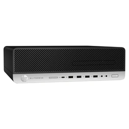 HP EliteDesk 800 G5 SFF/i5-9th/16GB/256GB SSD/Win Pro COA fekete asztali számítógép (Használt A)