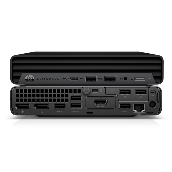 HP EliteDesk 800 G6 Micro/i5-10500/16GB/512GB SSD/Win Pro COA/fekete asztali számítógép (Használt A+)