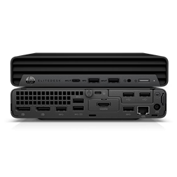 HP EliteDesk 800 G6 Micro/i5-10500/16GB/512GB SSD/Win Pro COA/fekete asztali számítógép (Használt A+)