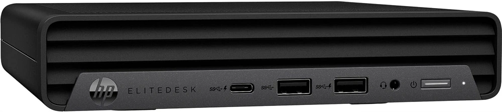 HP EliteDesk 800 G6 Micro/i5-10500T/16GB/256GB SSD/Win Pro COA/fekete asztali számítógép (Használt A+)