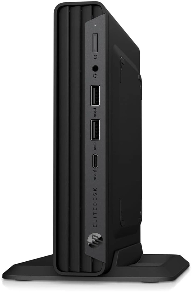HP EliteDesk 800 G6 Micro/i5-10500T/16GB/256GB SSD/Win Pro COA/fekete asztali számítógép (Használt A+)