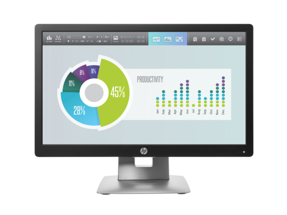 HP 20" M1F41AA EliteDisplay E202 HD+ IPS LED VGA HDMI DP monitor