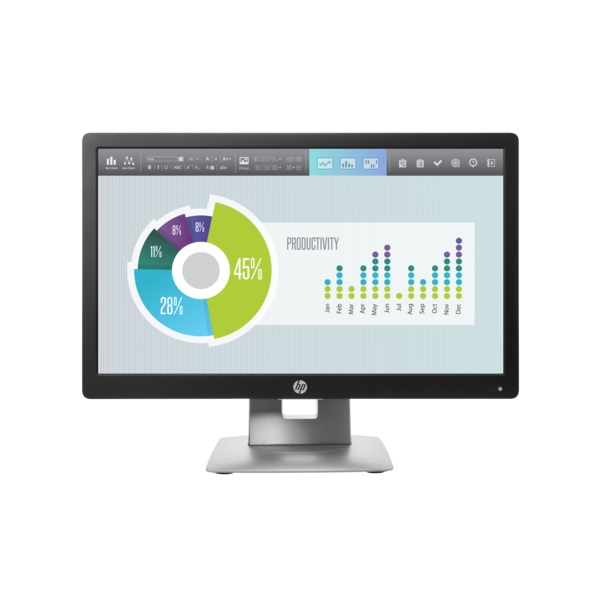 HP 20" M1F41AA EliteDisplay E202 HD+ IPS LED VGA HDMI DP monitor