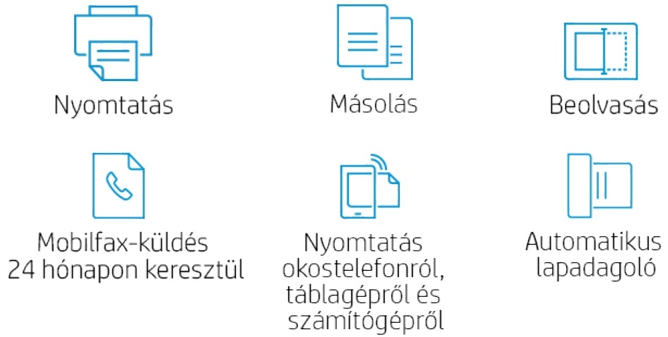 HP Envy Pro 6420E AiO multifunkciós tintasugaras Instant Ink ready nyomtató