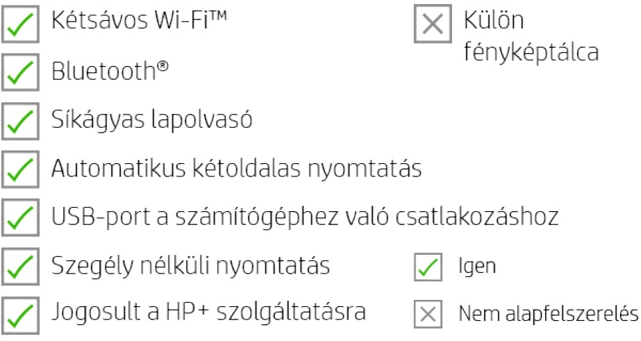 HP Envy Pro 6420E AiO multifunkciós tintasugaras Instant Ink ready nyomtató