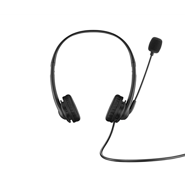 HP G2 vezetékes sztereó fekete headset