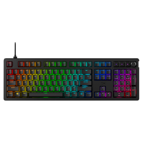 HP HYPERX Alloy Rise PBT UK (piros switch) vezetékes mechanikus gamer billentyűzet
