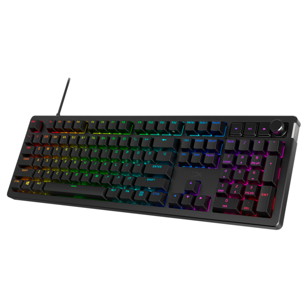 HP HYPERX Alloy Rise PBT US (piros switch) vezetékes mechanikus gamer billentyűzet
