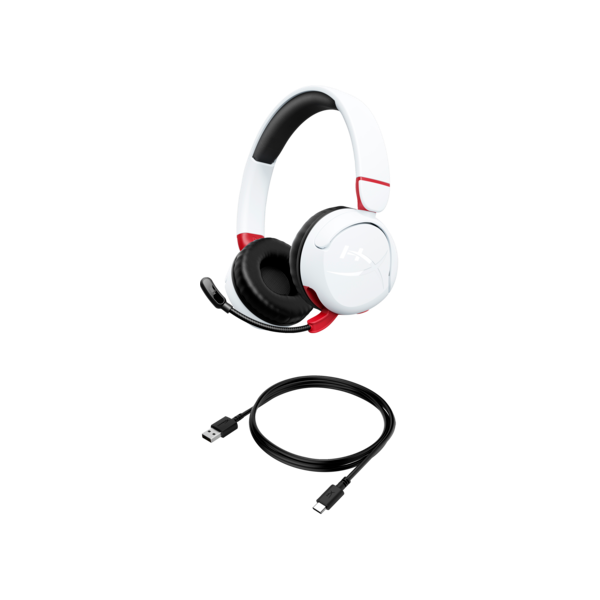 HP HYPERX Cloud Mini fehér vezeték nélküli gamer headset