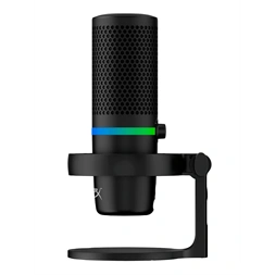HP HYPERX DuoCast RGB fekete vezetékes mikrofon