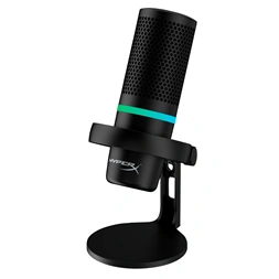 HP HYPERX DuoCast RGB fekete vezetékes mikrofon