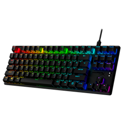 HP HYPERX Vezetékes Billentyűzet Alloy Origins Core PBT Red - Mechanical Gaming Keyboard UK
