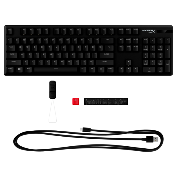 HP HYPERX Vezetékes Billentyűzet Alloy Origins PBT (RDX UK) - Mechanical Gaming Keyboard UK