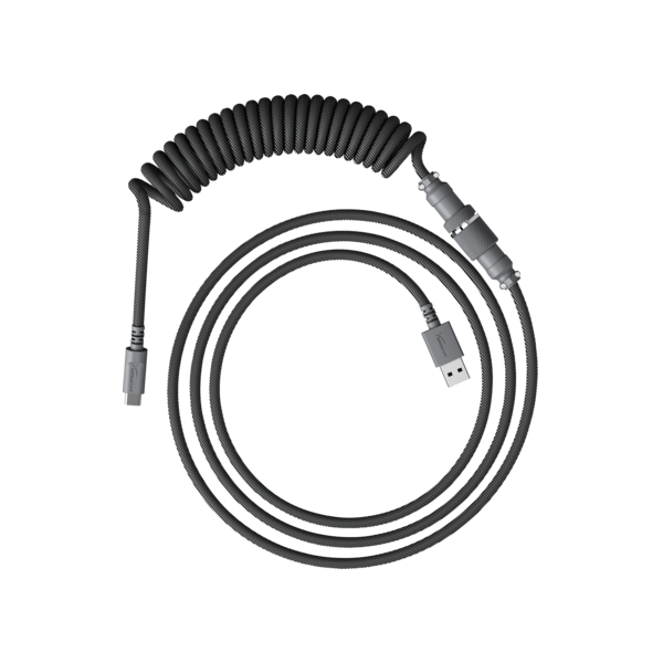 HP HYPERX szürke USB-C spirálkábel
