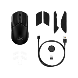 HP HYPERX vezeték Nélküli Egér Pulsefire Haste 2 Mini Wireless - Gaming Mouse Black