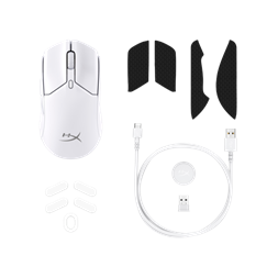 HP HYPERX vezeték Nélküli Egér Pulsefire Haste 2 Mini Wireless - Gaming Mouse White