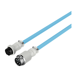 HP HYPERX világoskék/fehér USB-C spirálkábel