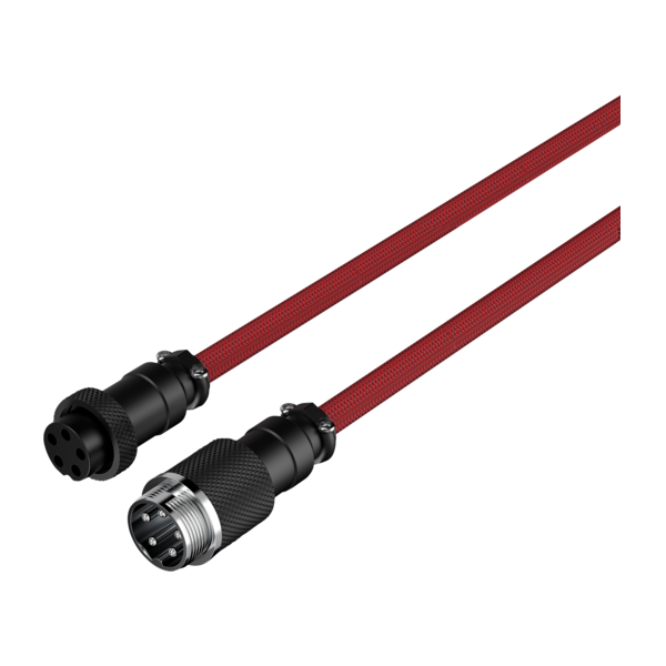 HP HYPERX vörös-fekete USB-C spirálkábel