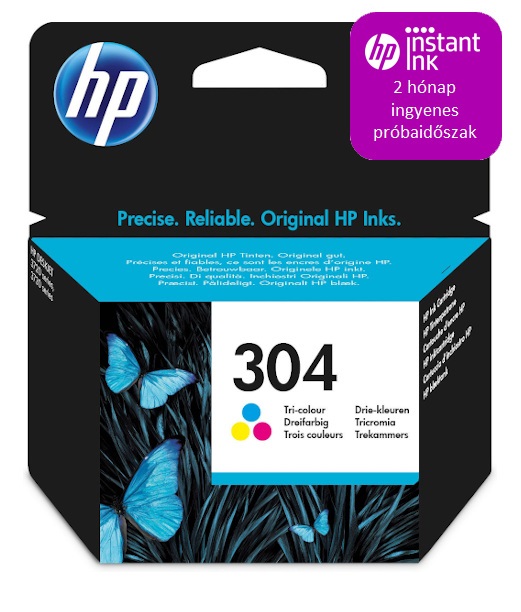 HP N9K05AE (304) háromszínű tintapatron