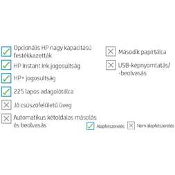 HP OfficeJet 8012E All-in-One multifunkciós tintasugaras Instant Ink ready nyomtató