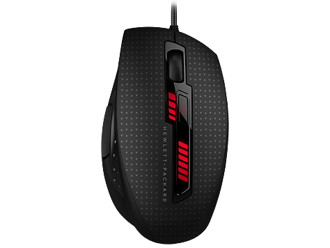 OMEN by HP X9000 vezetékes fekete gamer egér