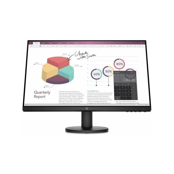 HP 23,8" P24v G4 FHD IPS VGA/HDMI fekete monitor
