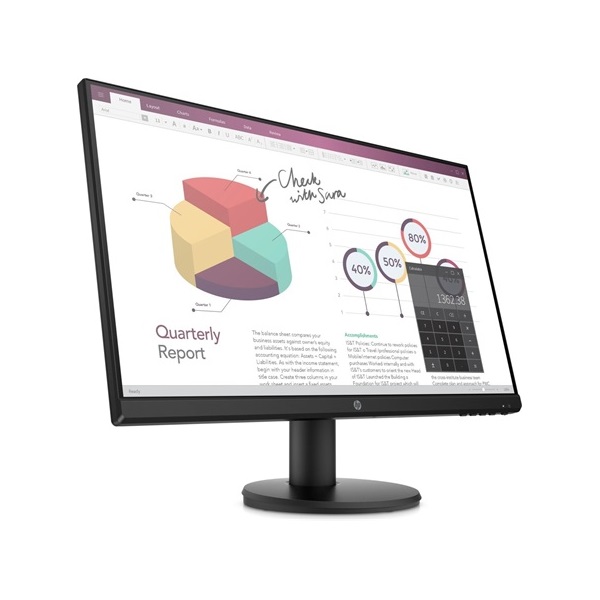 HP 23,8" P24v G4 FHD IPS VGA/HDMI fekete monitor