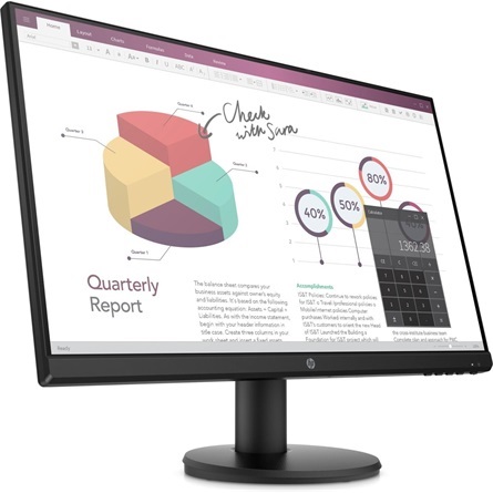 HP 23,8" P24v G4 FHD IPS VGA/HDMI fekete monitor