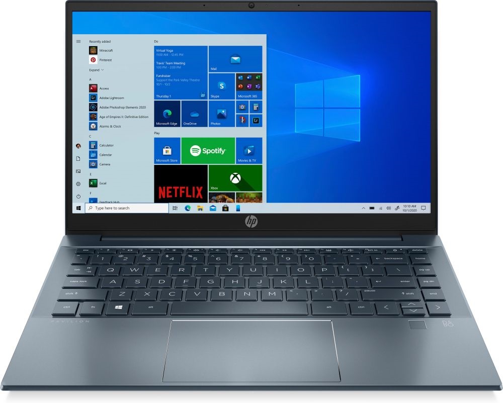 HP Pavilion 14-ec0004nh 14"FHD/AMD Ryzen 5-5500U/8GB/512GB/Int. VGA/Win10/kék laptop