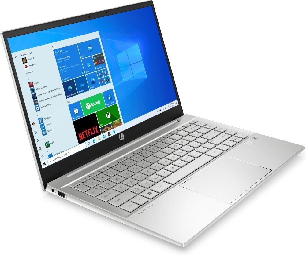 HP Pavilion 14-ec0005nh 14"FHD/AMD Ryzen 5-5500U/8GB/512GB/Int. VGA/Win10/ezüst laptop (Újracsomagolt)