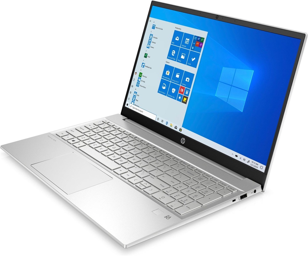 HP Pavilion 15-eh1013nh 15,6"FHD/AMD Ryzen 3-5300U/8GB/256GB/Int. VGA/Win10/ezüst laptop (Újracsomagolt)