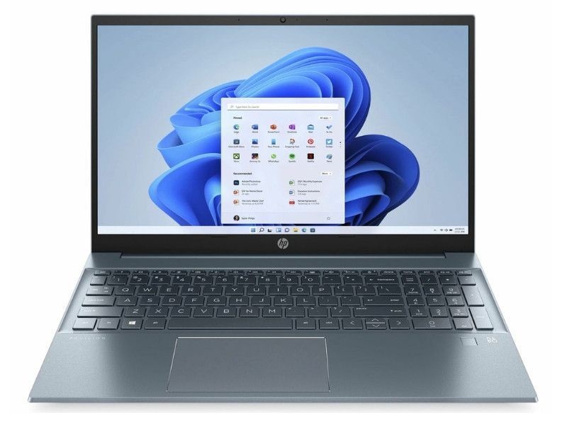 HP Pavilion 15-eh1026nf 15,6"FHD/AMD Ryzen 5 5500U/16GB/512GB/Int.VGA/Win11/kék laptop