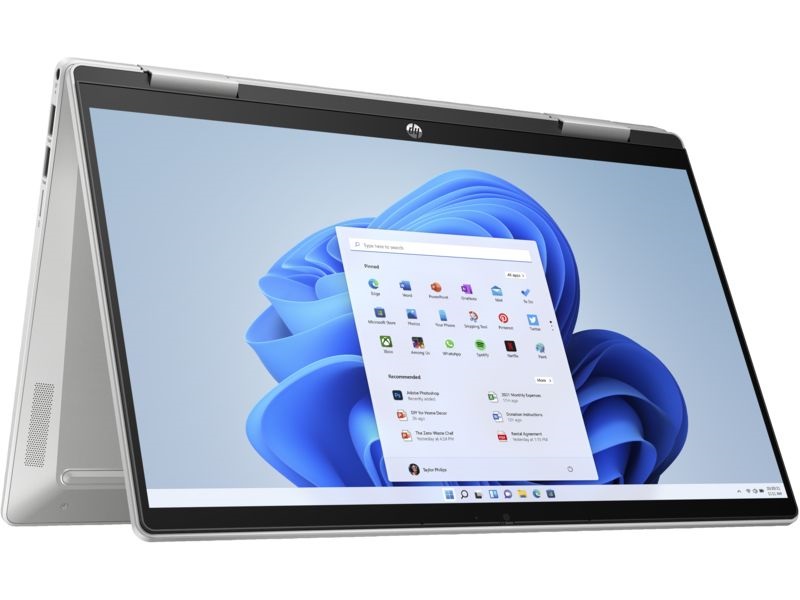 HP Pavilion x360 14-ek1004nh 14"FHD Touch/Intel Core i3-1315U/8GB/512GB/Int.VGA/Win11/ezüst laptop
