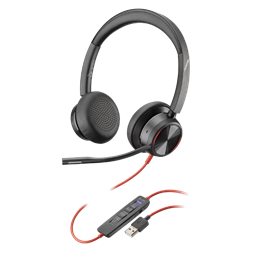 HP Poly Blackwire 8225 USB-C fekete headset