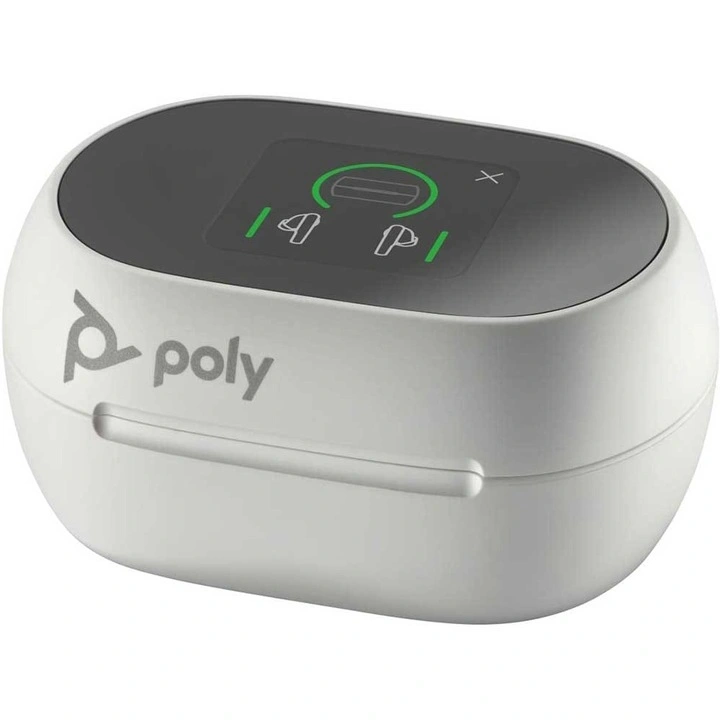 HP Poly Voyager Free 60+ True Wireless Bluetooth fehér fülhallgató