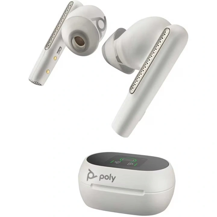 HP Poly Voyager Free 60+ True Wireless Bluetooth fehér fülhallgató